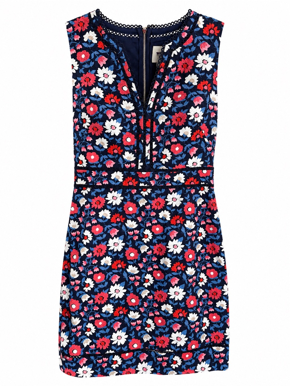 🌺 Kate Spade Textured Floral Sheath Dress NWOT - Picture 3 of 7